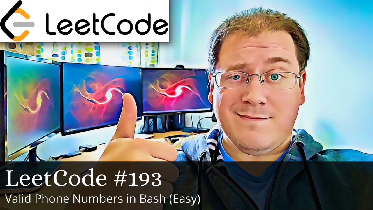 Cover Image for LeetCode – Valid Phone Numbers (#193) in Bash